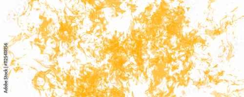 Yellow tone fire texture design art background. Abstract design with yellow and gold tone fire background. Natural fire form flowing grunge background.