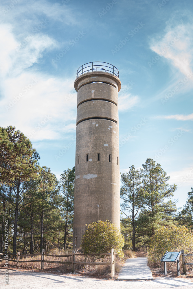 WWII Observation Tower at Cape Henlopen State Park, Lewis, Delaware WWII Observation Tower at Cape Henlopen State Park, Lewis, Delaware