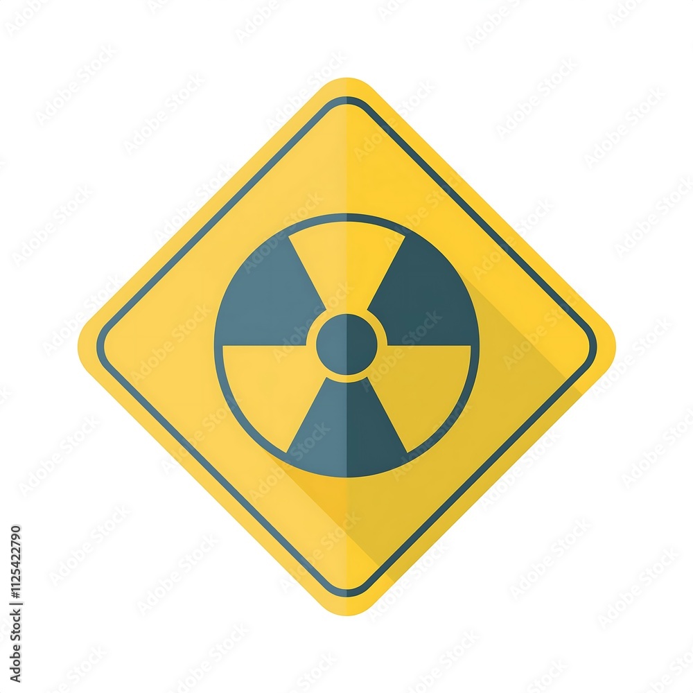 Radioactive material warning icon in flat style. Radiation danger vector illustration on isolated background. Caution sign business concept.
Radioactive material warning icon in flat style. Radiation danger vector illustration on isolated background. Caution sign business concept.
