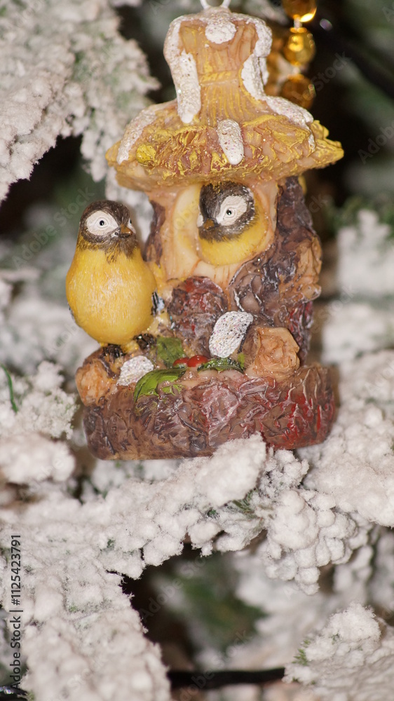 Fototapeta premium christmas tree decorations