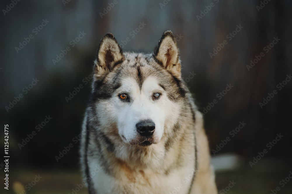 alaskan malamute dog alaskan malamute dog