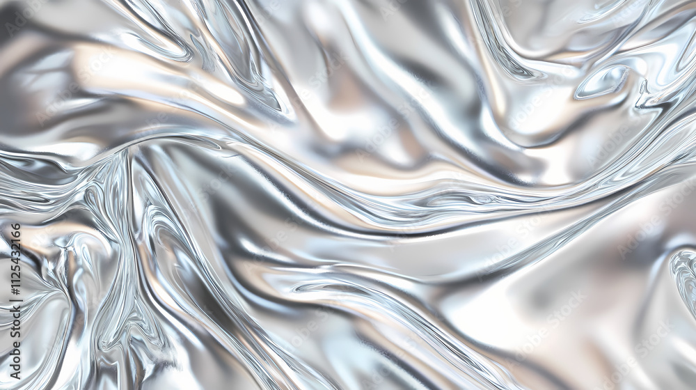 Silver foil with frosted glass texture, shiny and glossy glitter background for fabric, surface, pattern, print art design. Frosted. Illustration Silver foil with frosted glass texture, shiny and glossy glitter background for fabric, surface, pattern, print art design. Frosted. Illustration