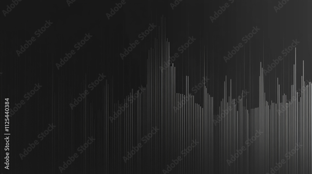 Abstract Dark Gray Vertical Lines Background Texture Design
