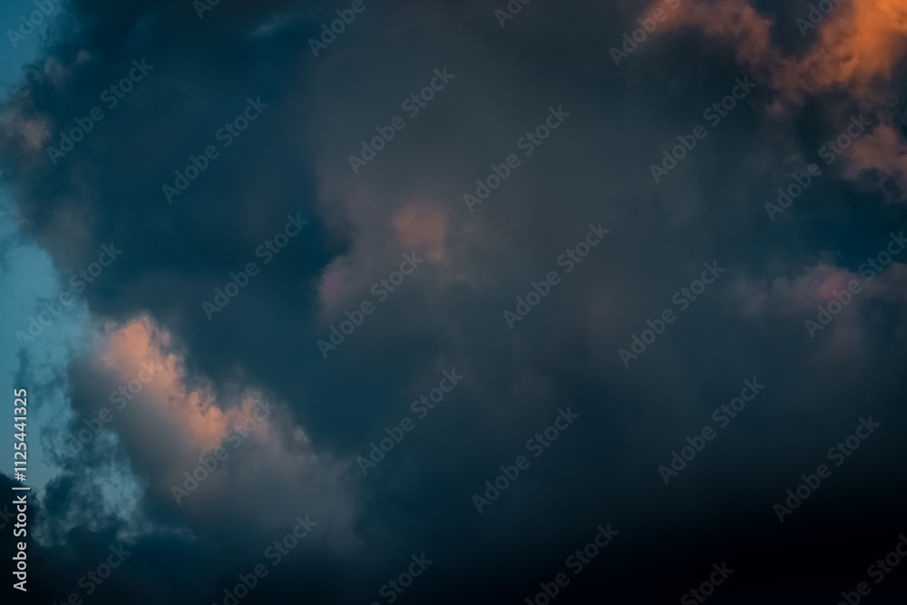 cloudy stormy sky in the early spring morning cloudy stormy sky in the early spring morning