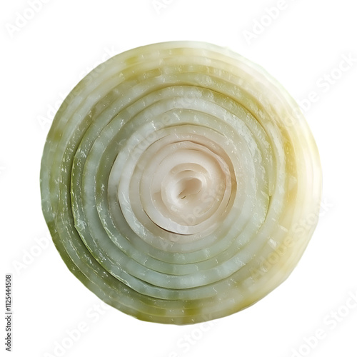 Fresh Organic Sliced Onion as a Vibrant Ingredient for Healthy Cooking