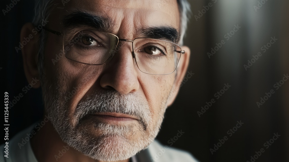 Man with glasses and a beard Man with glasses and a beard
