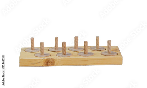 wooden pet toy for rabbits and other rodents