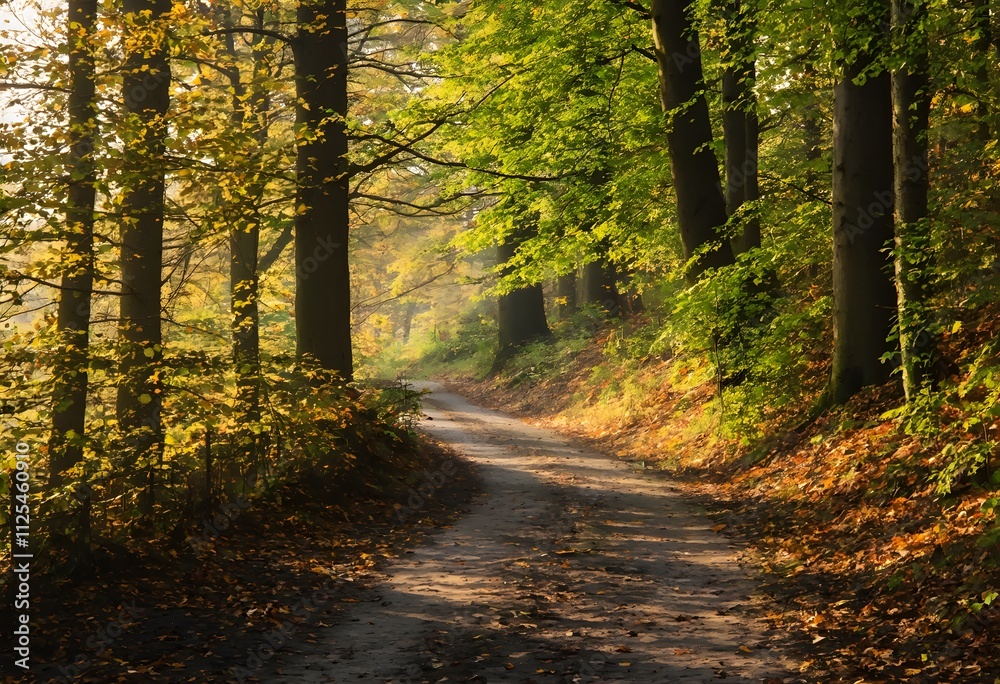 Obraz premium autumn in the forest