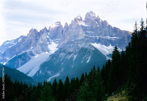 Snowy mountains
