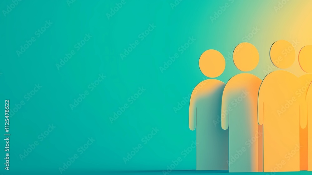 Abstract human silhouettes forming a spiral pattern, representing creative collaboration, mutual support, and growth through teamwork. Abstract human silhouettes forming a spiral pattern, representing creative collaboration, mutual support, and growth through teamwork.