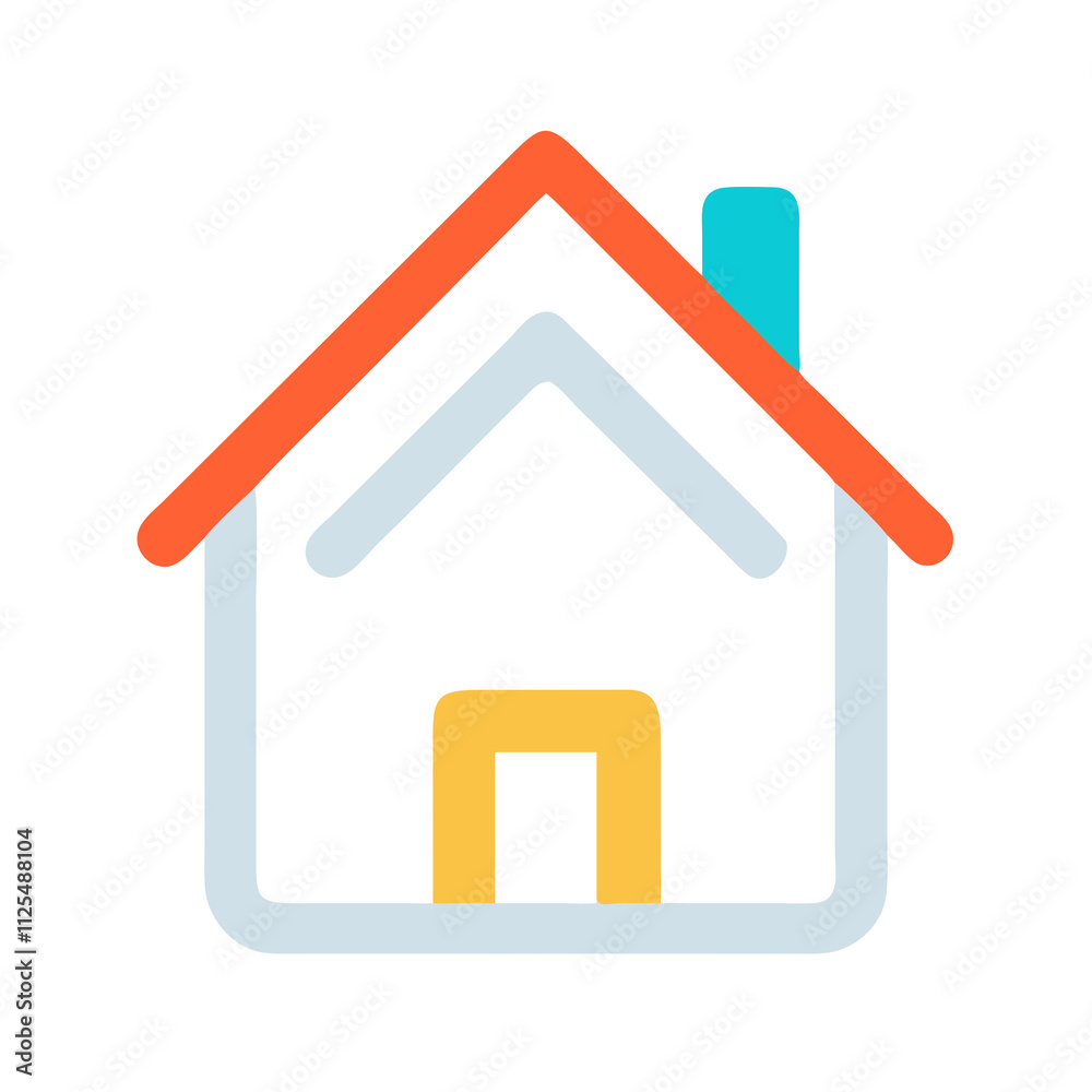 home icon on a white background home icon on a white background