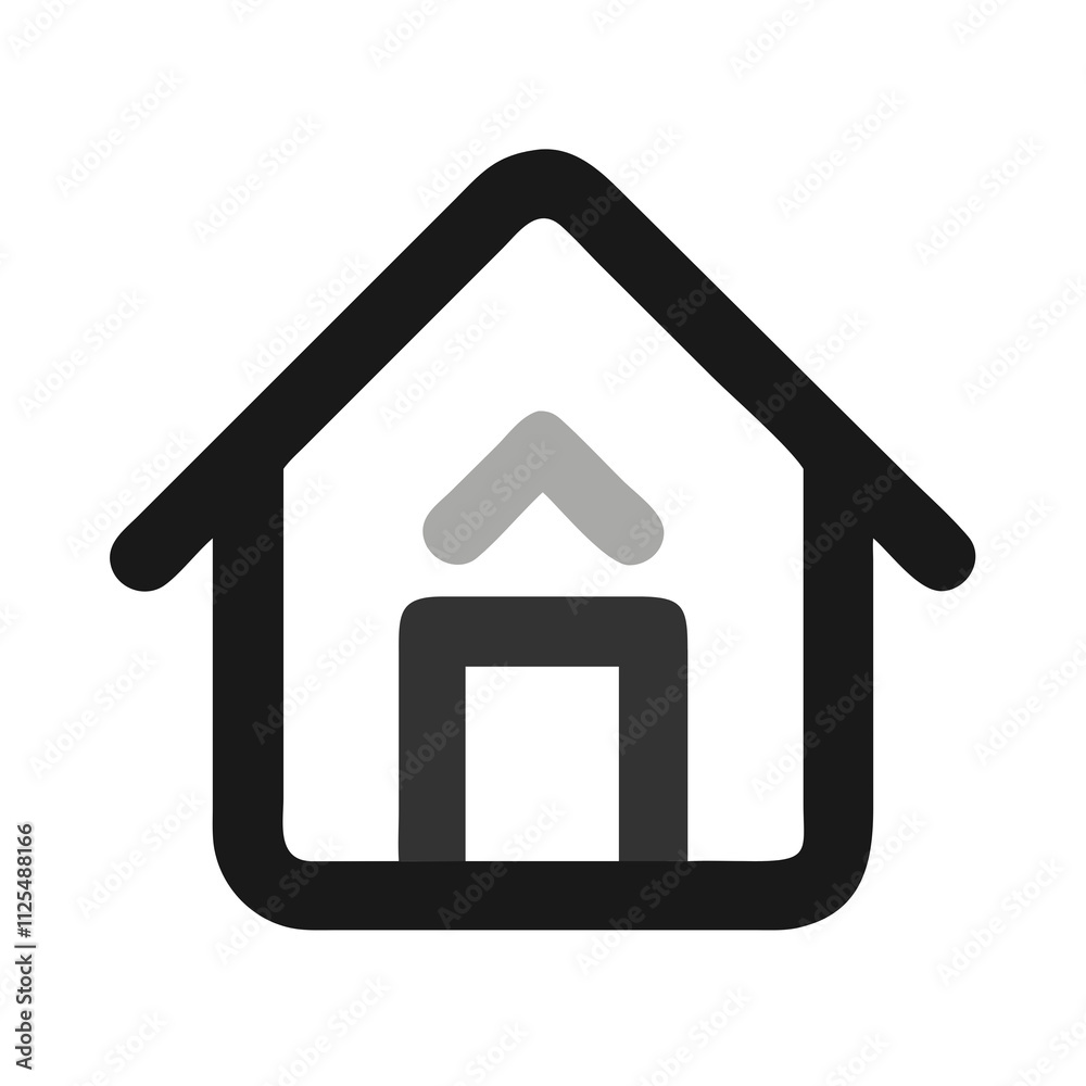 home icon on a white background home icon on a white background