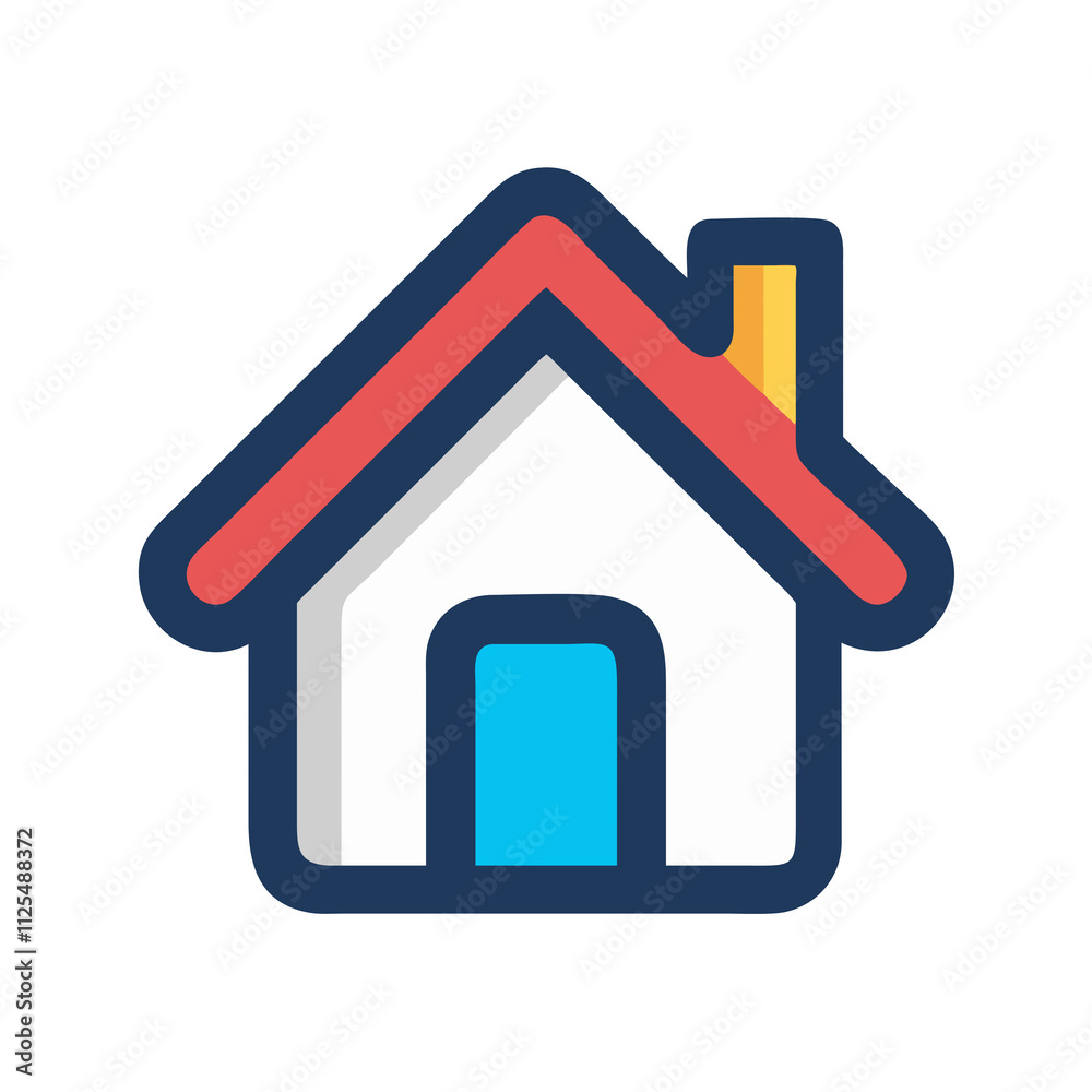home icon on a white background home icon on a white background