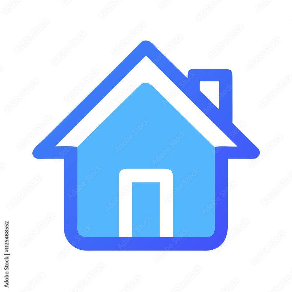 home icon on a white background home icon on a white background