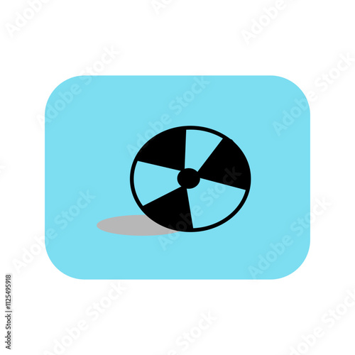 radiation symbol icon