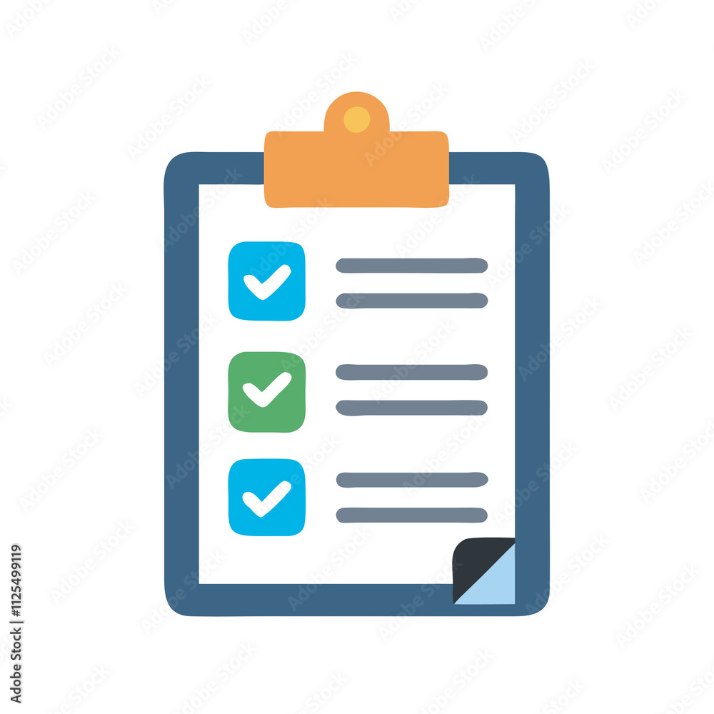 clipboard checklist icon