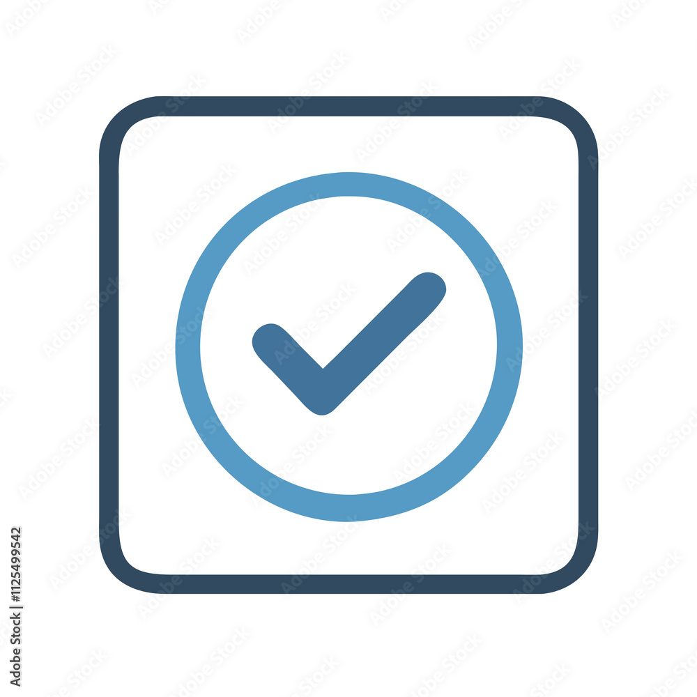 checkmark confirmation icon