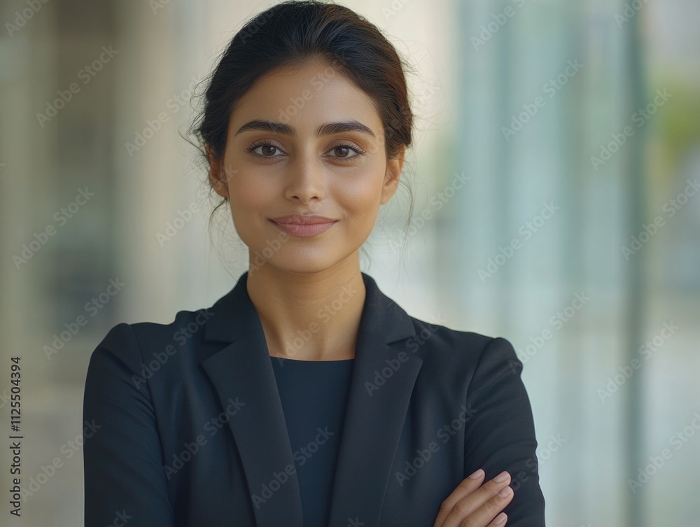 Corporate Portrait: Successful Woman in Business Attire Corporate Portrait: Successful Woman in Business Attire