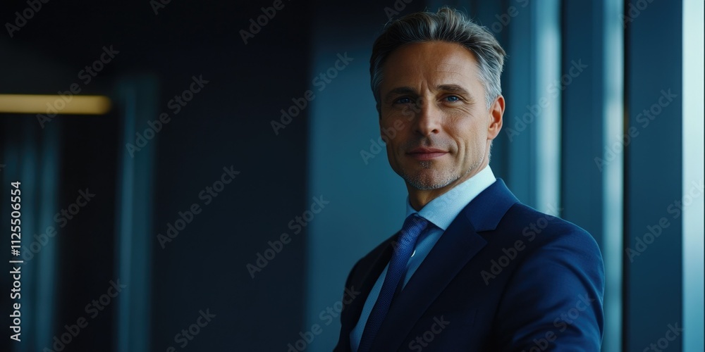 Fototapeta premium Corporate Executive Portrayal