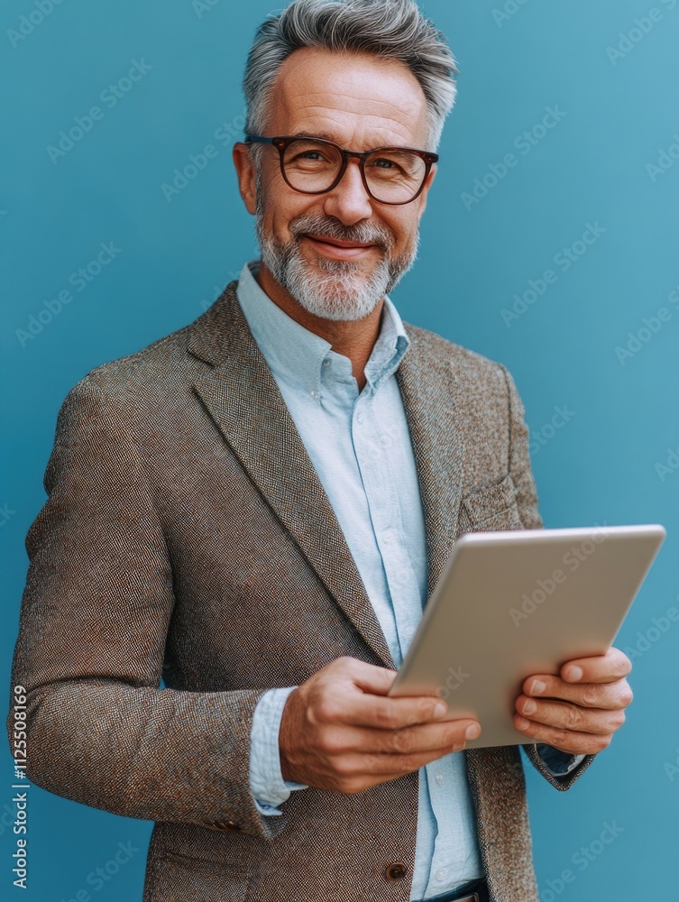 Professional Man with Tablet Professional Man with Tablet