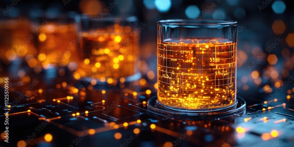 A glass filled with liquid sitting on a keyboard A glass filled with liquid sitting on a keyboard