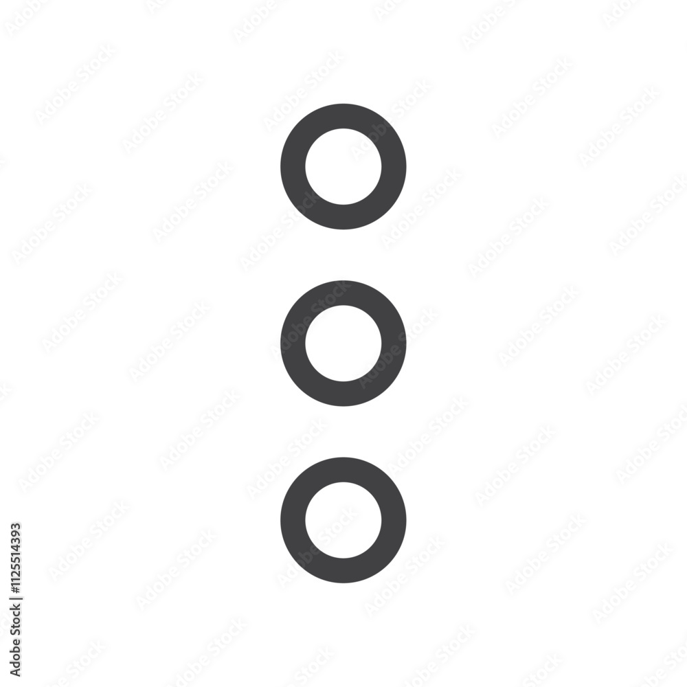 Menu button icon Vector logo outline Menu button icon Vector logo outline