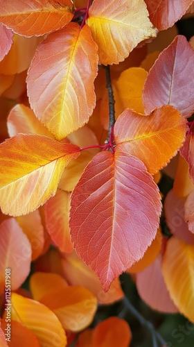 Autumn Leaves in Vibrant Colors photo