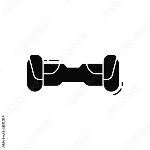 Hoverboard vector icon