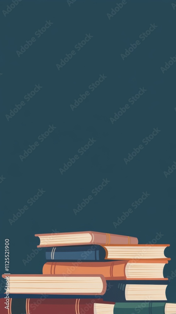 A Stack of Books - A Timeless Collection A Stack of Books - A Timeless Collection