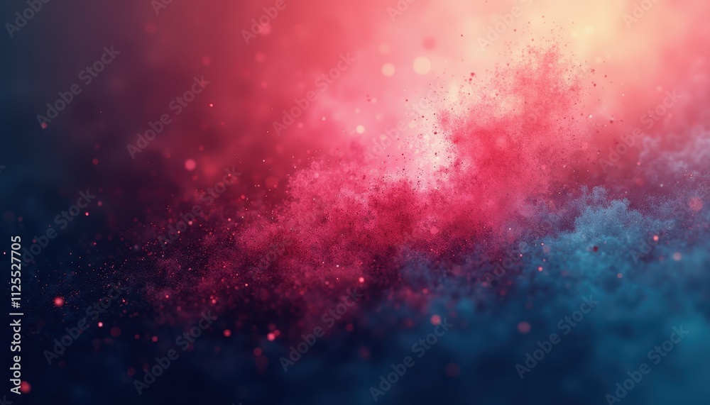 Fototapeta premium Abstract Gradient with Artistic Grainy Noise Infused to Create a Sophisticated and Bold Digital Art Piece