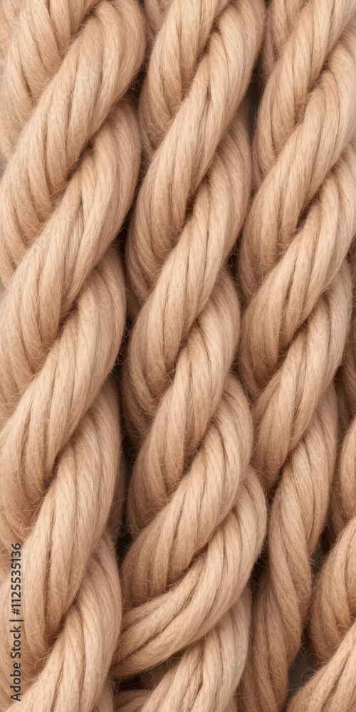 Close up of textured Earth Tones yarn twists, color palette Close up of textured Earth Tones yarn twists, color palette