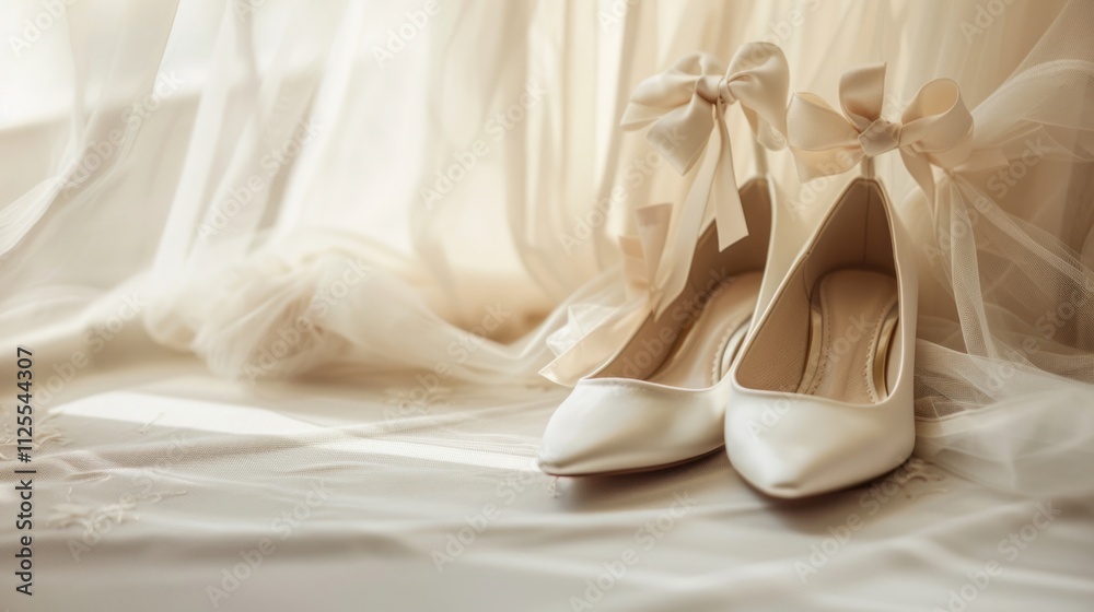 wedding shoes on the bed wedding shoes on the bed