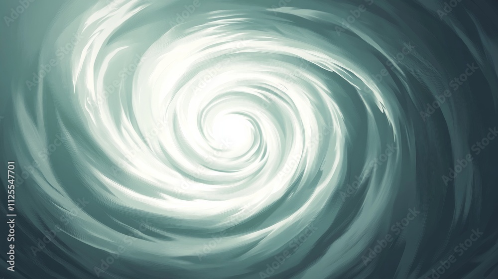 Swirling vortex creates stunning visual tunnel effect with light in center Swirling vortex creates stunning visual tunnel effect with light in center