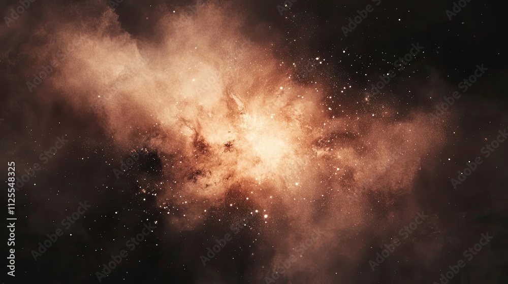 Cosmic Dust Explosion Celestial Nebula Light Cosmic Dust Explosion Celestial Nebula Light