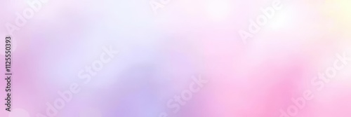 Abstract fuzzy pink blue yellow gradient background for design projects, smooth, gentle