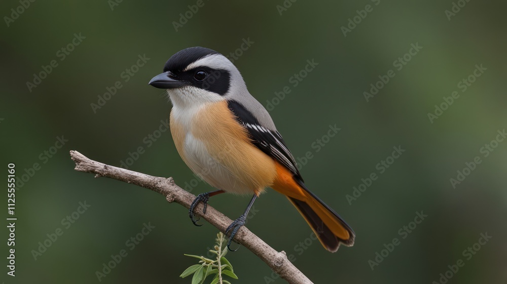 Small bird perched on a branch, exhibiting vibrant colors and plumage. Small bird perched on a branch, exhibiting vibrant colors and plumage.