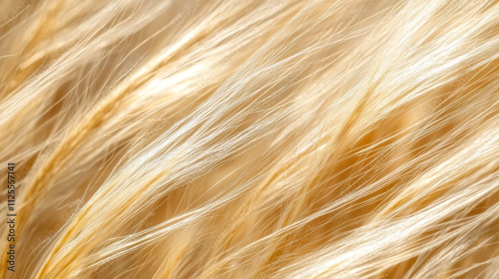 Golden Wheat Field Close Up