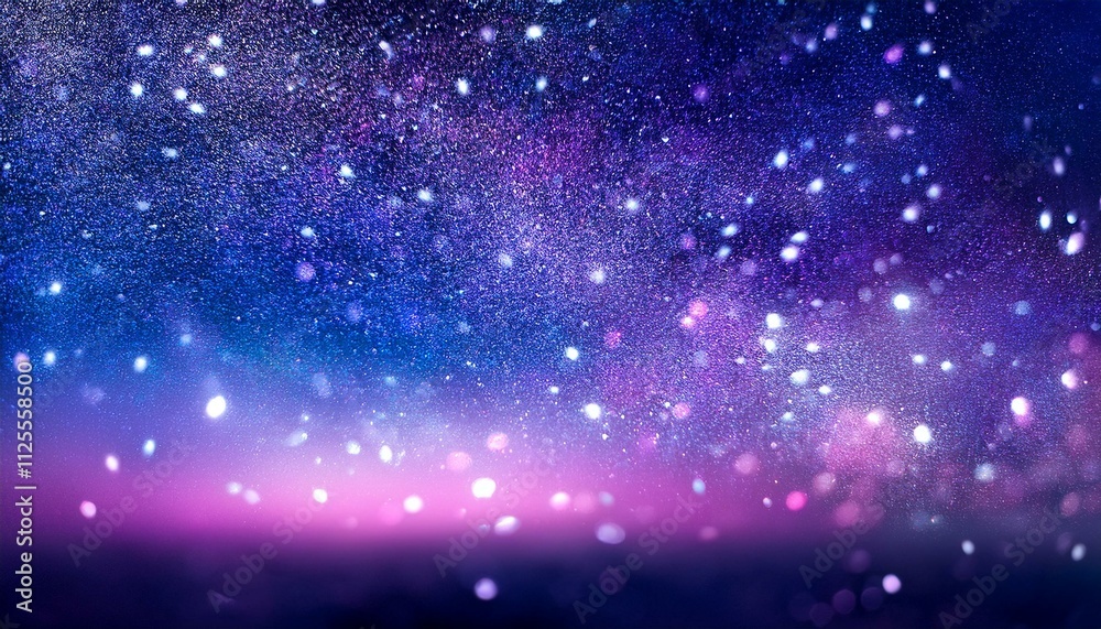 Fototapeta premium 深みのある紺色から華やかなピンクへと移る美しい色合い。