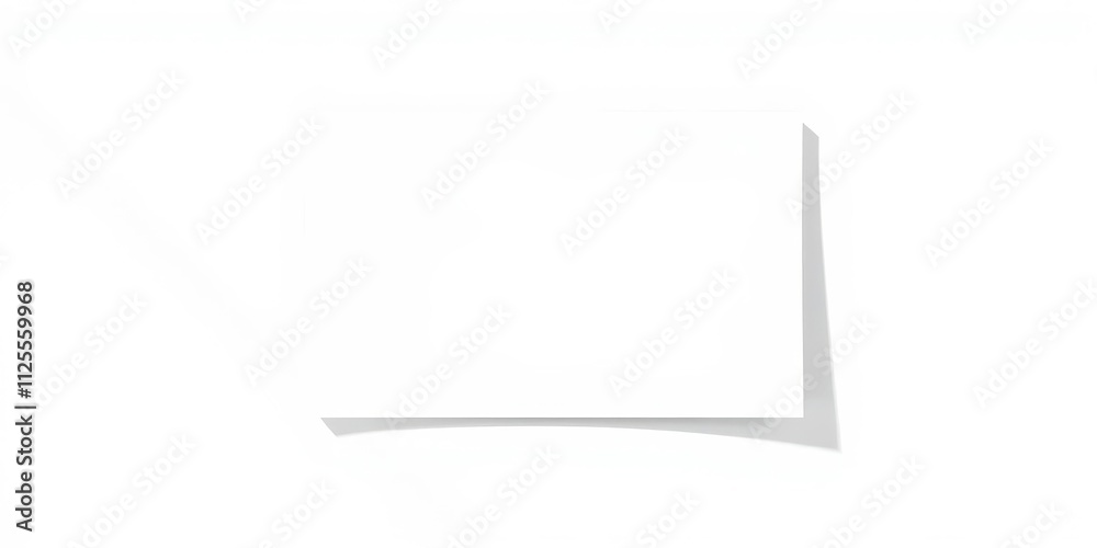 Tent card die cut mock up template vector with realistic shadow effect on a white background, advertising, concept Tent card die cut mock up template vector with realistic shadow effect on a white background, advertising, concept