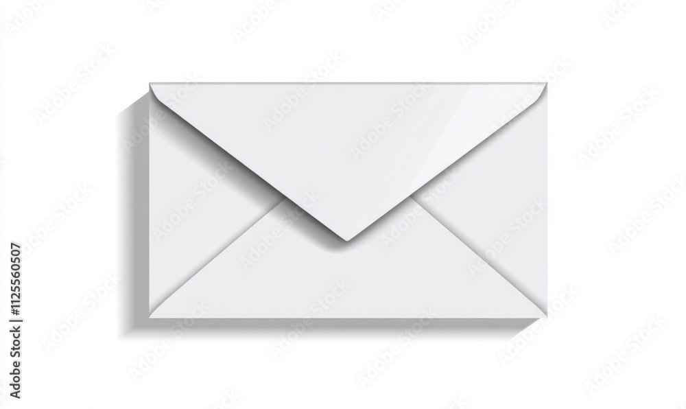 Clean White Envelope for Mailing or Presentation Use Clean White Envelope for Mailing or Presentation Use