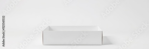 Wallpaper Mural White clear folding carton box with diecut opening for packaging, white, carton Torontodigital.ca