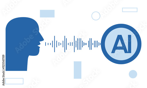 Natural language processing illustration