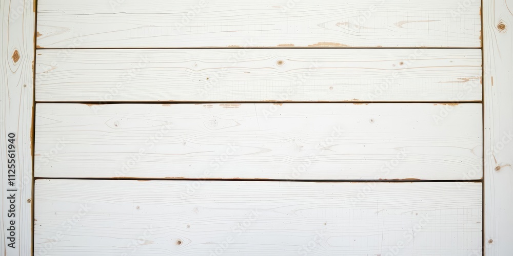 Naklejka premium White wooden boards with a rustic, weathered texture as background, boards, backdrop, natural