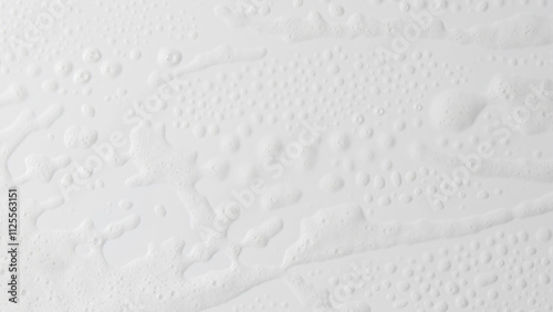 Foto Abstract background white soapy foam texture
