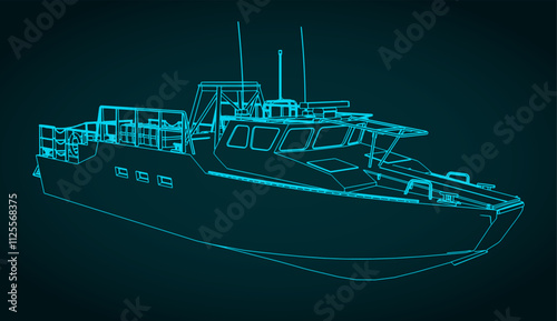 Military patrol boat