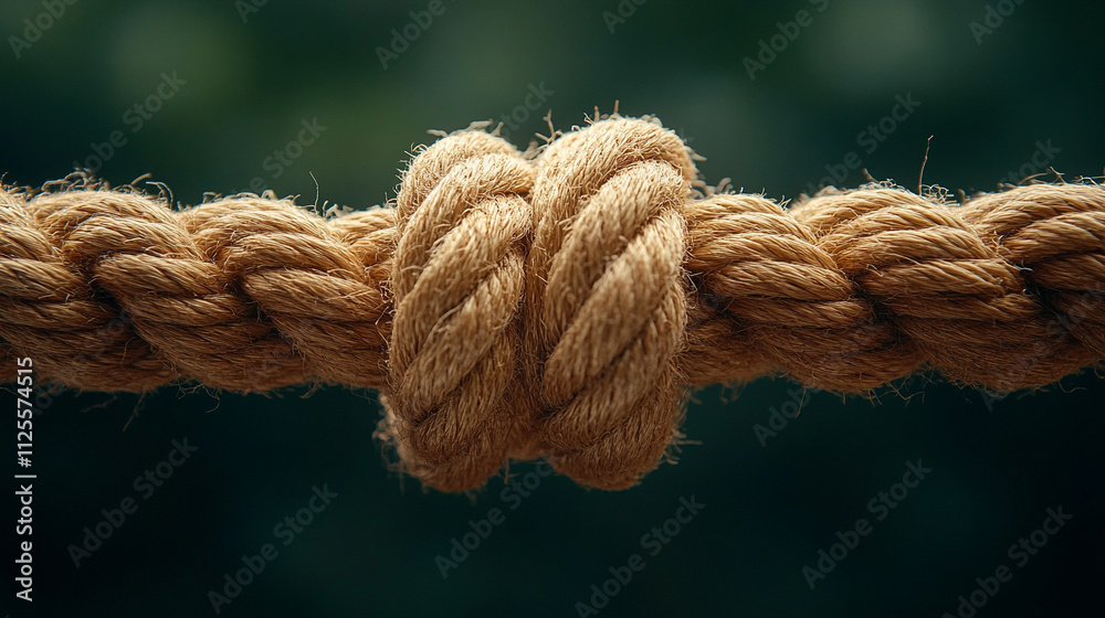 close-up of a fraying rope breaking in the middle, held tightly by two opposing hands. Symbolizes conflict, tension, division, struggle, resilience, or the breaking point in relationships close-up of a fraying rope breaking in the middle, held tightly by two opposing hands. Symbolizes conflict, tension, division, struggle, resilience, or the breaking point in relationships