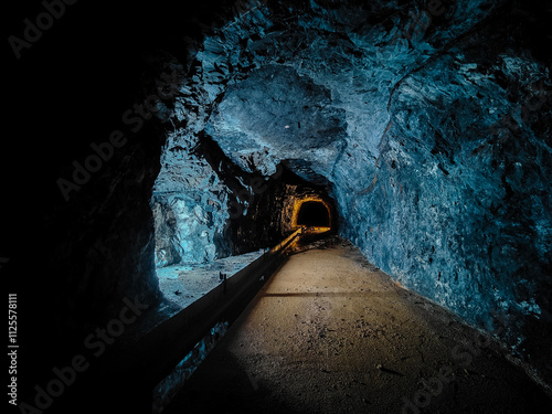 Abandoned coal mine in Croatia