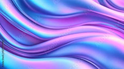 Colorful Abstract Background with Loops and Prisms