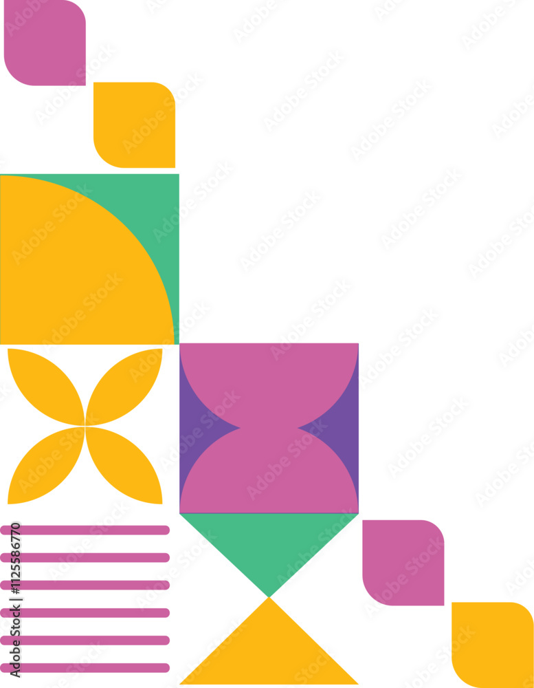Obraz premium Geometric illustration.
