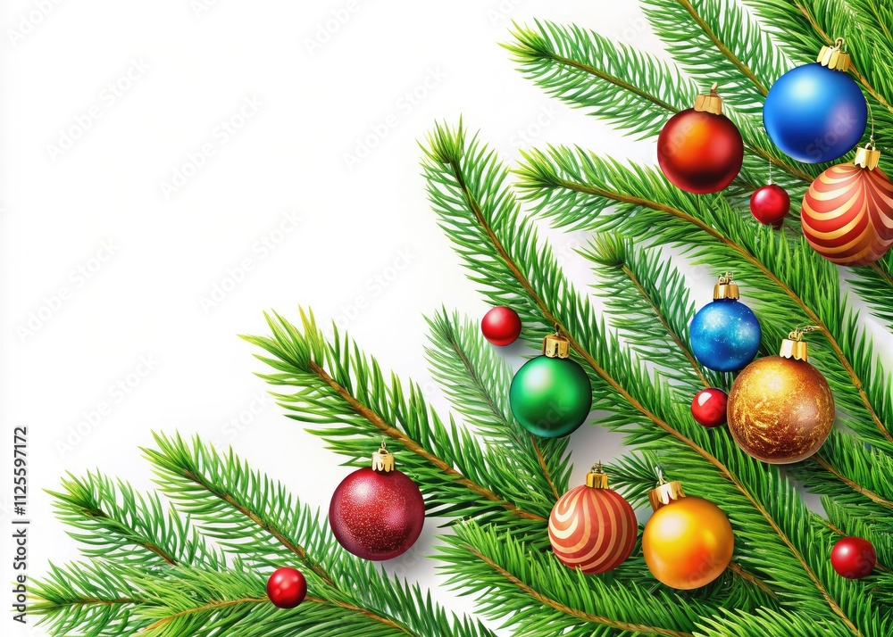 A charming collection of hand-drawn spruce branches and festive Christmas decorations, perfect for holiday designs, clipart, and seasonal themes on a crisp white background. A charming collection of hand-drawn spruce branches and festive Christmas decorations, perfect for holiday designs, clipart, and seasonal themes on a crisp white background.